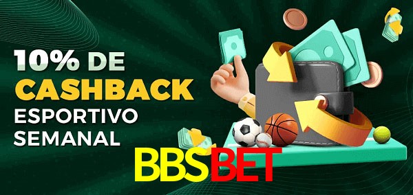 10% de bônus de cashback na BBSBET